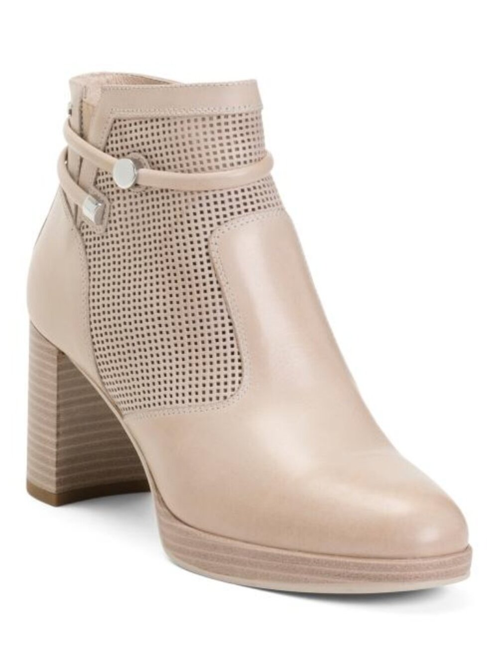 NEROGIARDINI Made In Italy Leather Ankle Boots